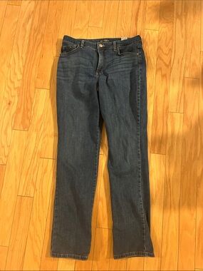 Lee Women’s Straight Leg Jeans in Blue Denim